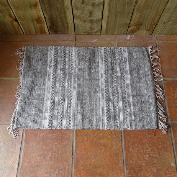 Lavender House Grey Stripe rug