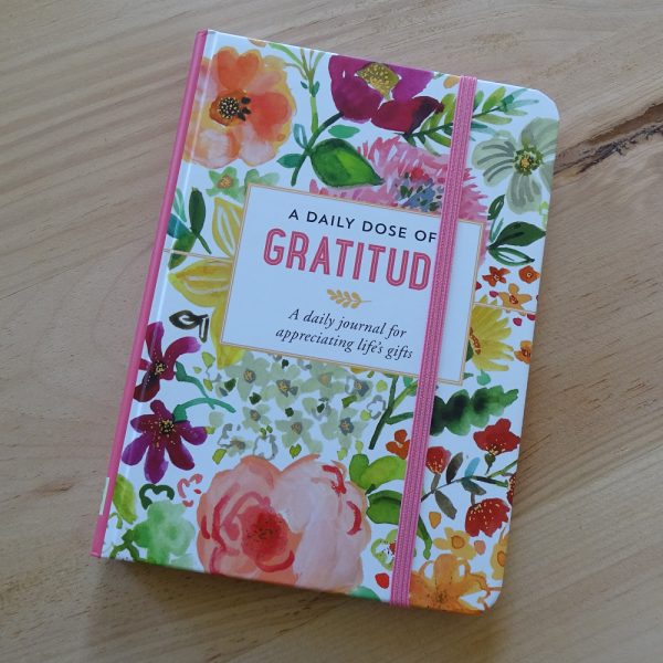 Journal titled - Daily dose of gratitude