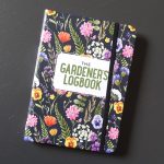 Logbook titled - The gardener's logbook