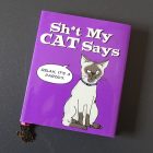 Book Titled - Shit my cat says