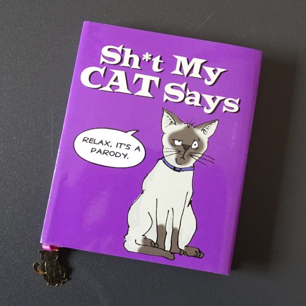 Book Titled - Shit my cat says