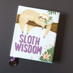 Book titled - Sloth Wisdom