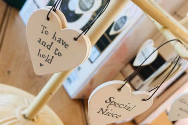 Heart Shaped Phrase Signs