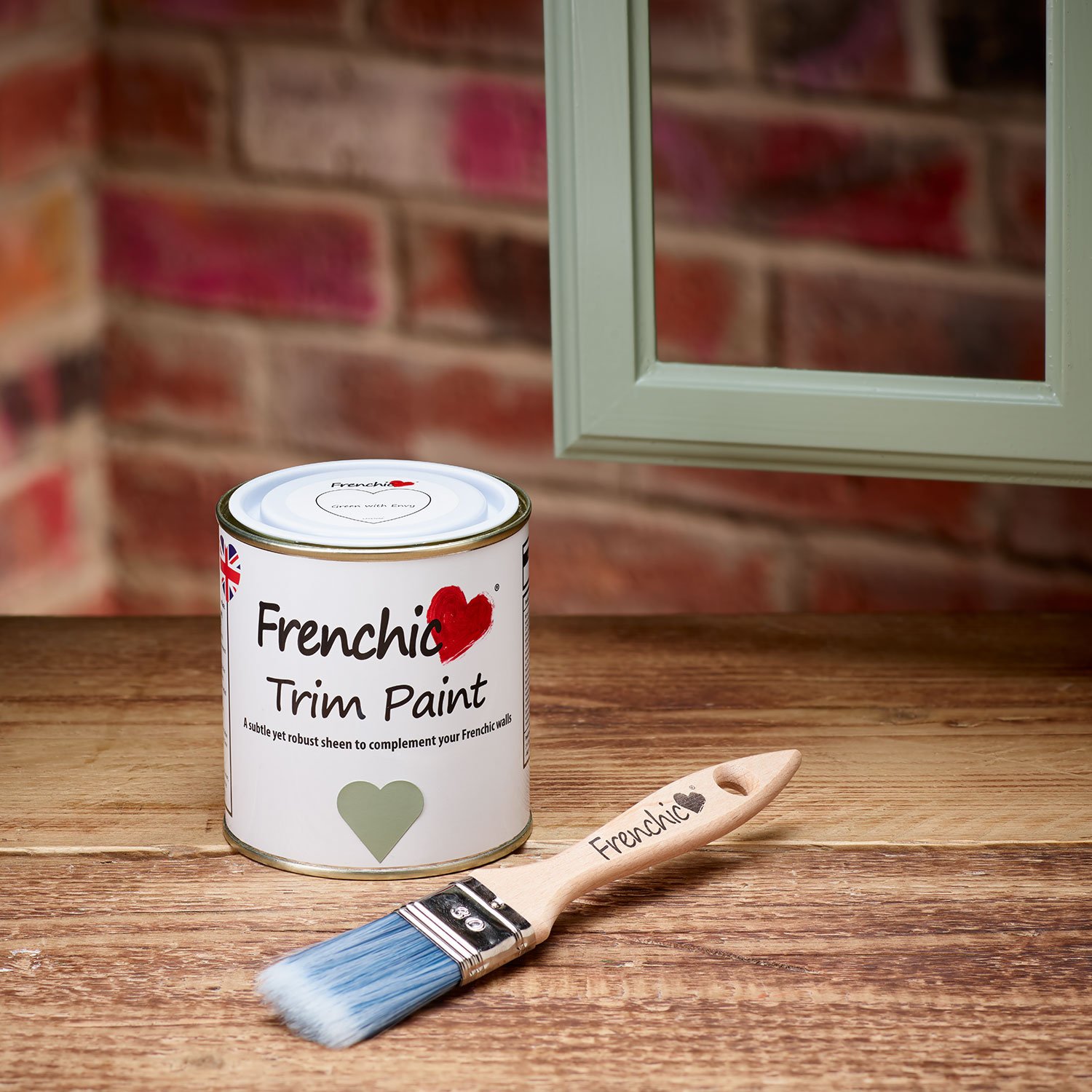 Frenchic Trim Paint Green with Envy Lavender House